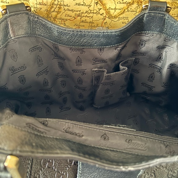 Gucci - Guccissima black leather tote - Picture 6 of 9